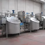 Side-paddles machine for dyeing ready-made knitwear mod. AOM/C-WOOL