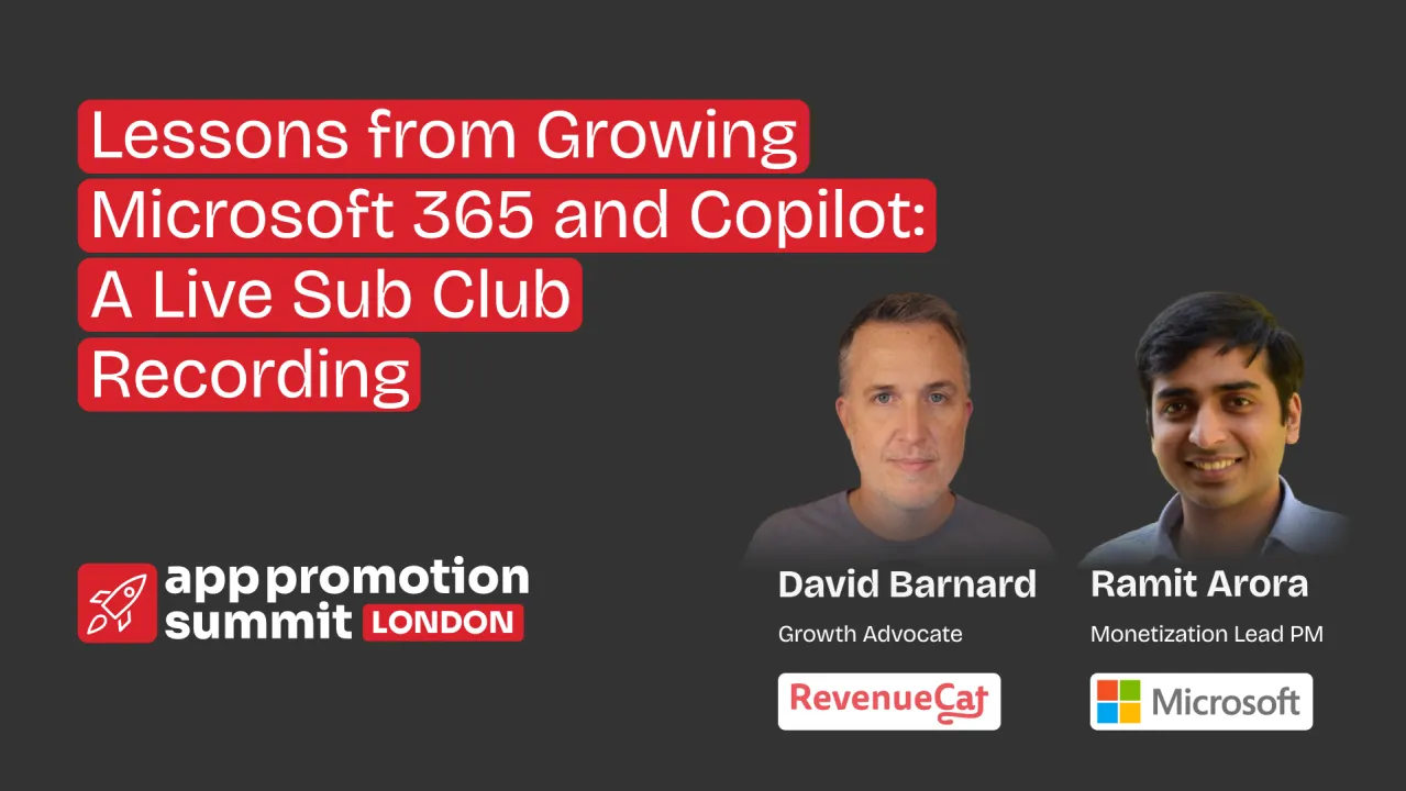 Lessons from Growing Microsoft 365 and Copilot: A Live Sub Club Recording