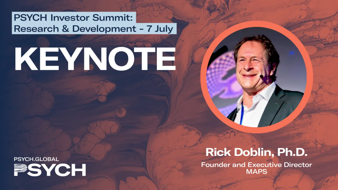 Rick Doblin, Ph.D. Keynote