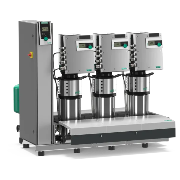 Hoogefficiënte watervoorzieningsinstallatie: SiBoost Smart Helix EXCEL