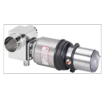 Type 2104 - T-diaphragm valve with pneumatic actuator in stainless steel (Type ELEMENT) for decentralised automation