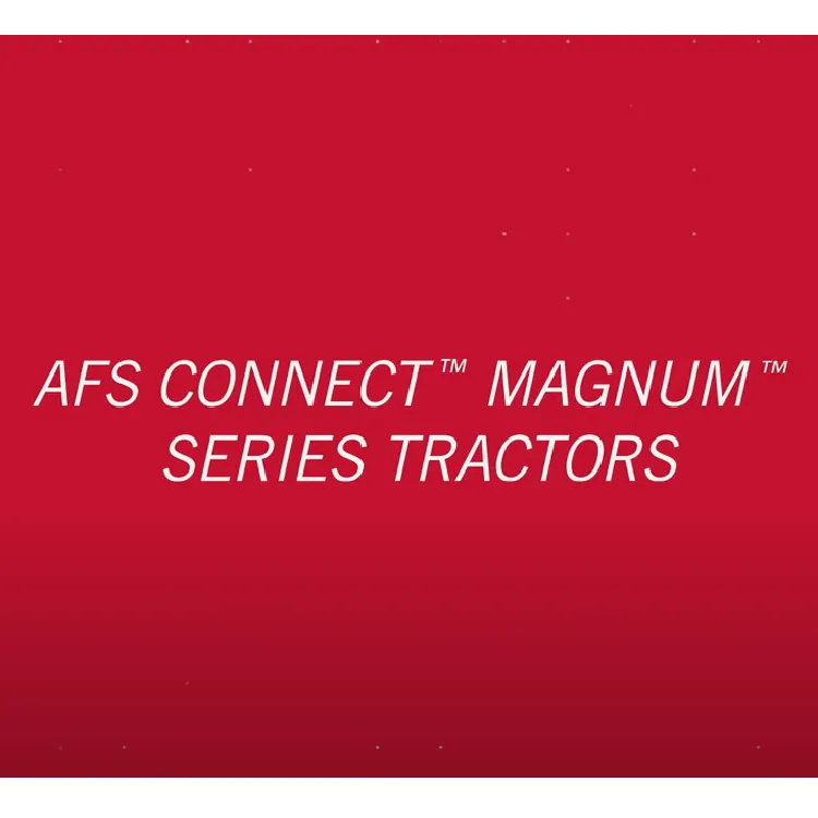AFS Connect Magnum Tractor- Intro by Jay Barth Marketing Manager Magnums