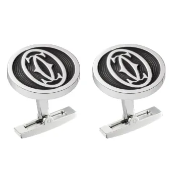 CUFFLINKS DECORATION LOGO DOUBLE C