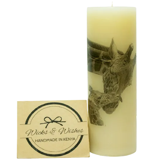 Branded Pillar Candles