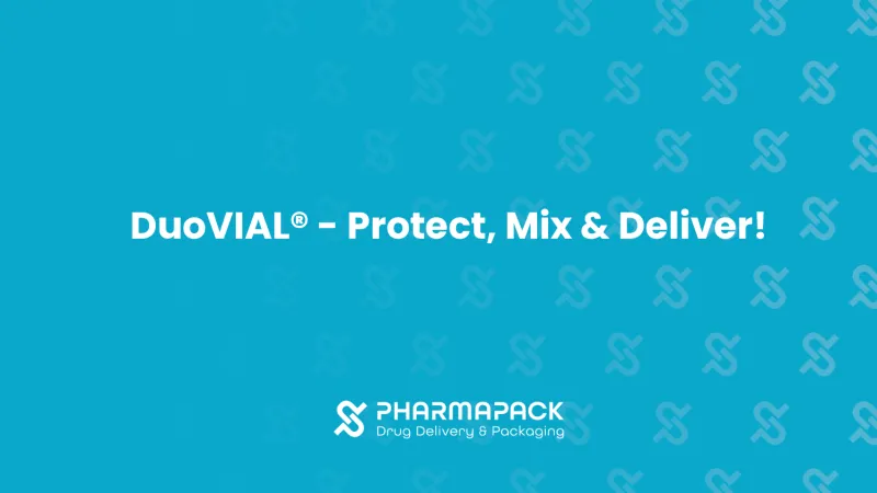 DuoVIAL® - Protect, Mix & Deliver!