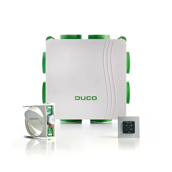 Vraaggestuurd Natuurlijk Ventilatiesysteem - Duco Comfort (Plus) System
