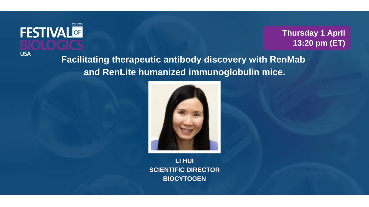 Facilitating therapeutic antibody discovery with RenMab and RenLite humanized immunoglobulin mice.