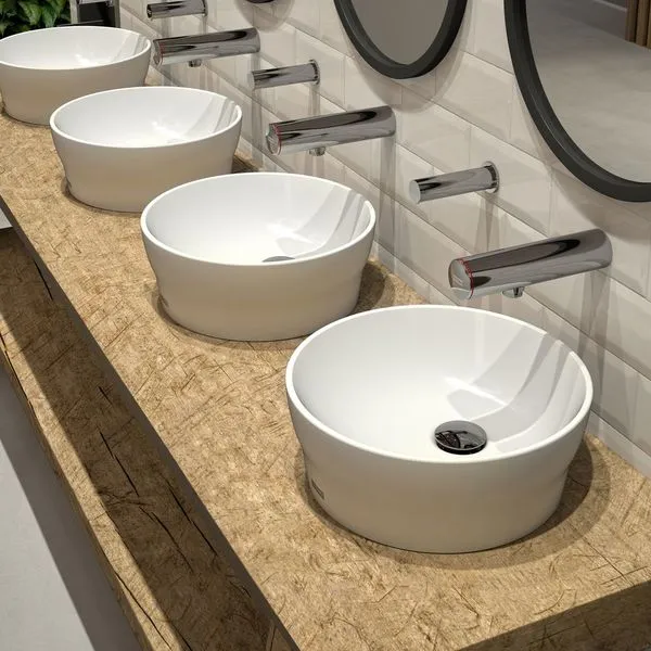 RONDATOP opbouwwastafels