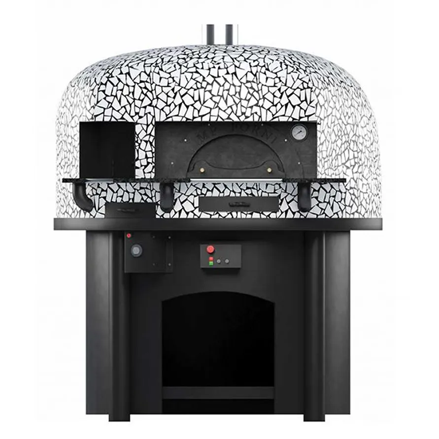 PROFESSIONAL HYBRID WOOD AND GAS PIZZA OVEN