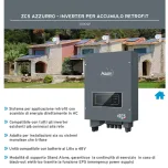 ZCS AZZURRO INVERTER PER ACCUMULO