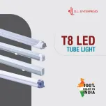 LED TUBE LIGHT FIXTURE/HOUSING
