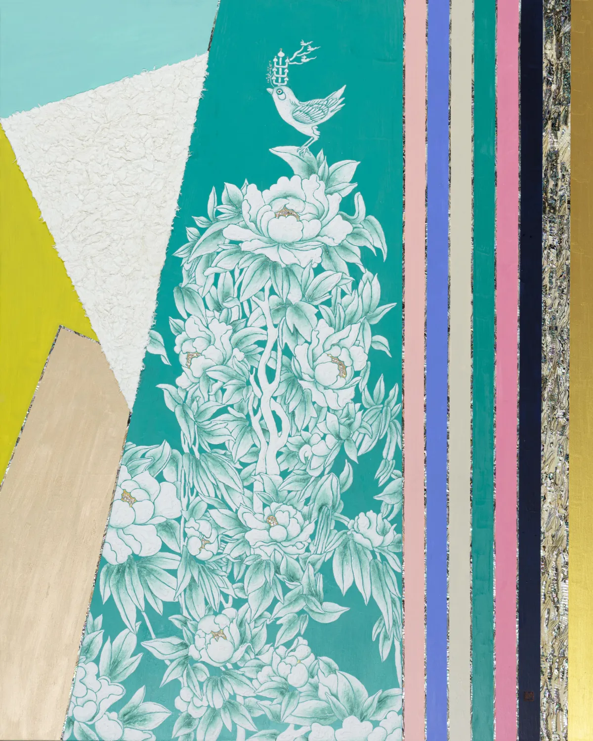 The garden of prosperity-Mind blooming 6 by Lee Ji Young