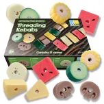 Threading Kebabs - Sensory Play Stones