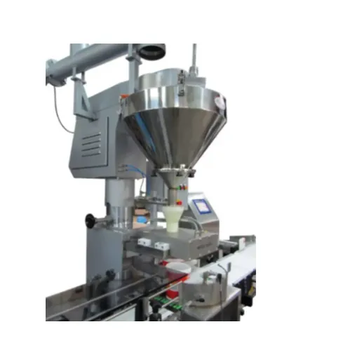 Automatic linear dosing of pots