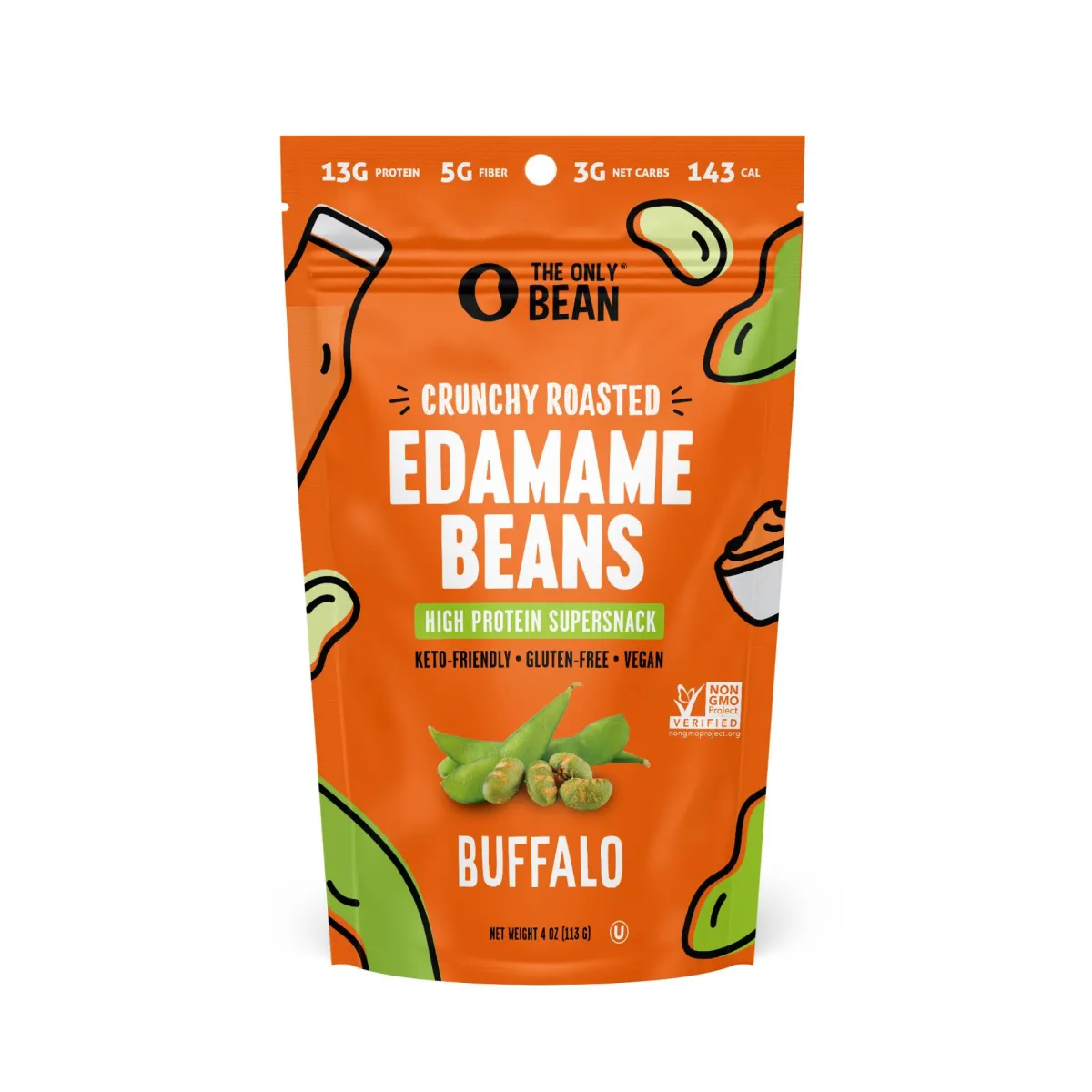 Crunchy Roasted Edamame Beans