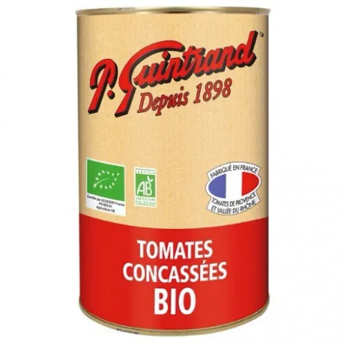 TOMATES CONCASSEES BIO DE PROVENCE BOITE 5/1