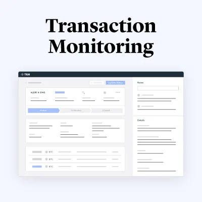 Transaction Monitoring & Wallet Screening