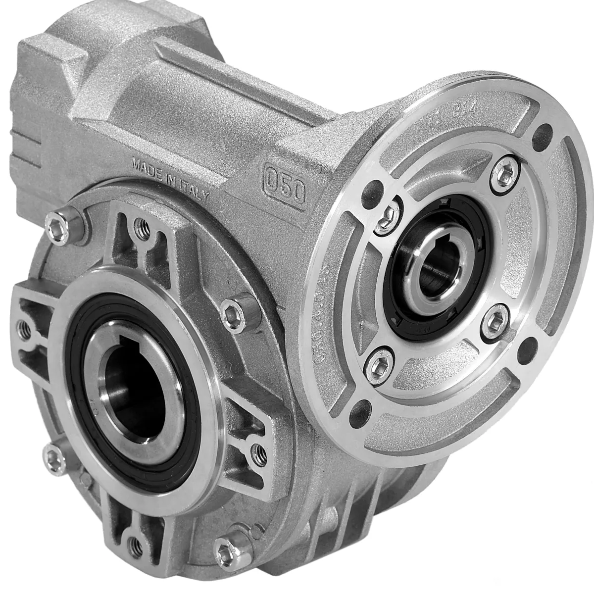 Réducteur roue et vis forme ronde