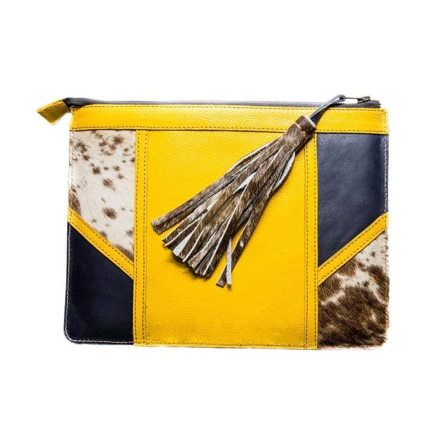 Womens Leather Clutch Bag