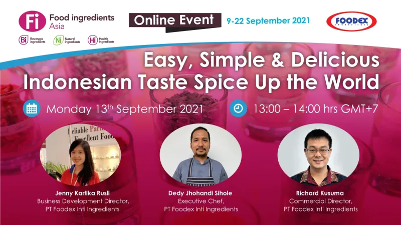 Easy, Simple & Delicious Indonesian Taste Spice Up the World