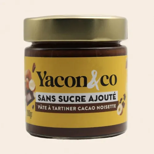 Pâte à tartiner cacao noisettes