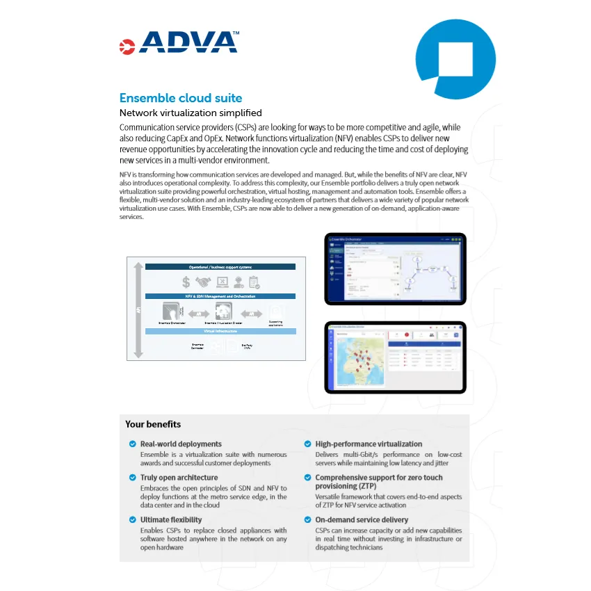 Ensemble virtualization suite