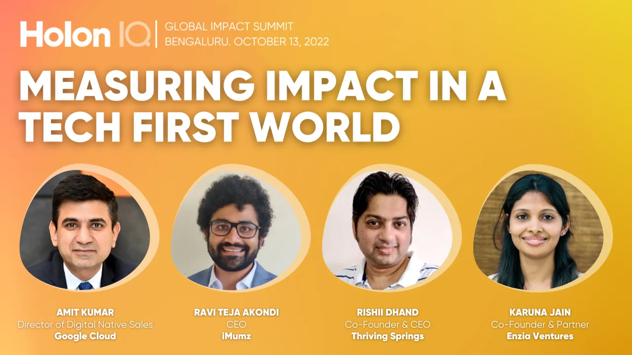 Measuring Impact in a Tech-first World