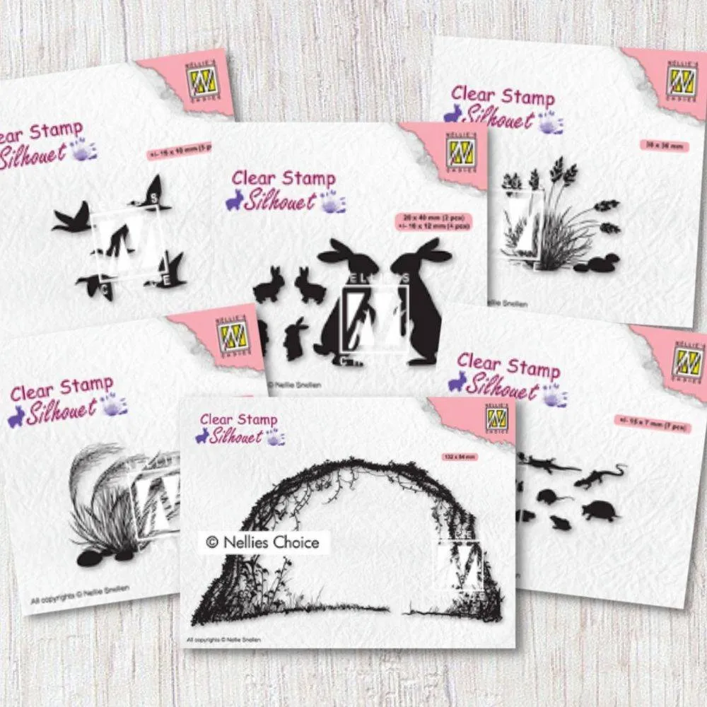 Nellie's Choice New Silhouette Stamps