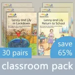 Lenny & Lily Stories - Classroom Value Pack (30 pairs)