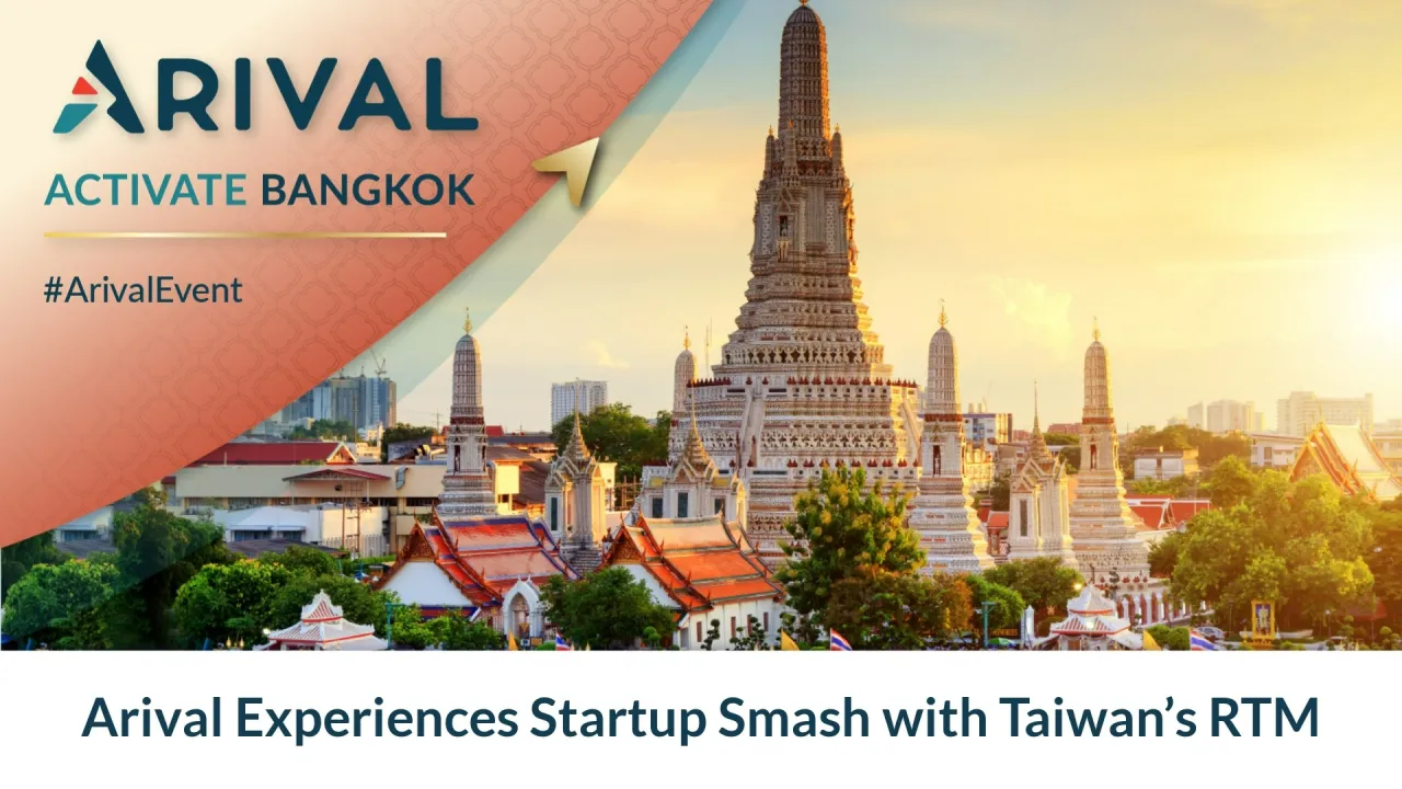 Arival Experiences Startup Smash with Taiwan’s RTM
