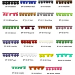Rainbow Collection of Trims