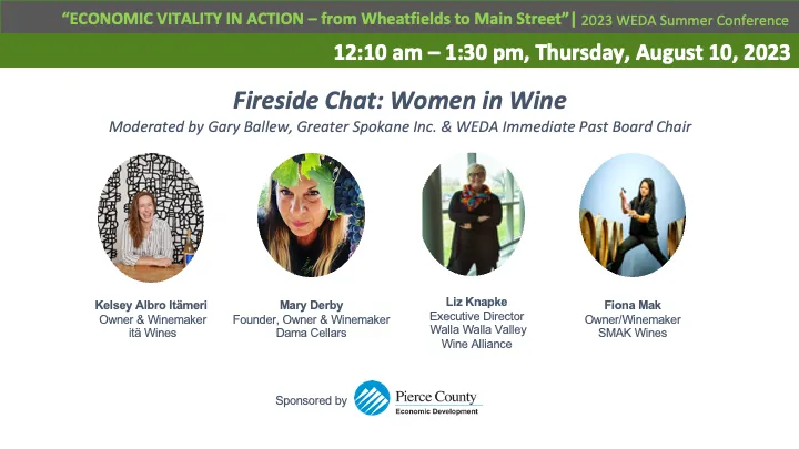 Closing General Session: Lessons in Economic Vitality from Walla Walla’s Wine Industry