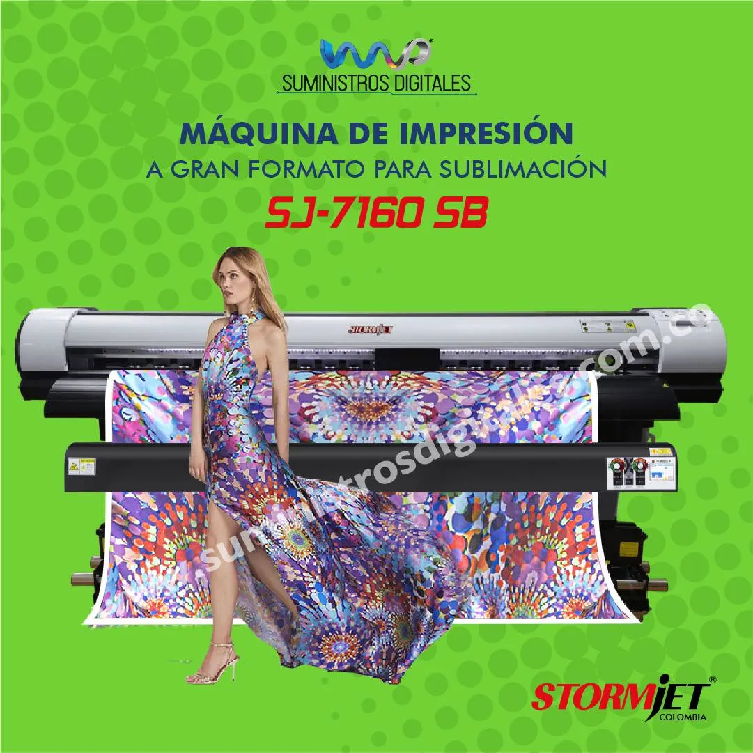 SJ-7160 SB IMPRESORA A GRAN FORMATO PARA SUBLIMACION