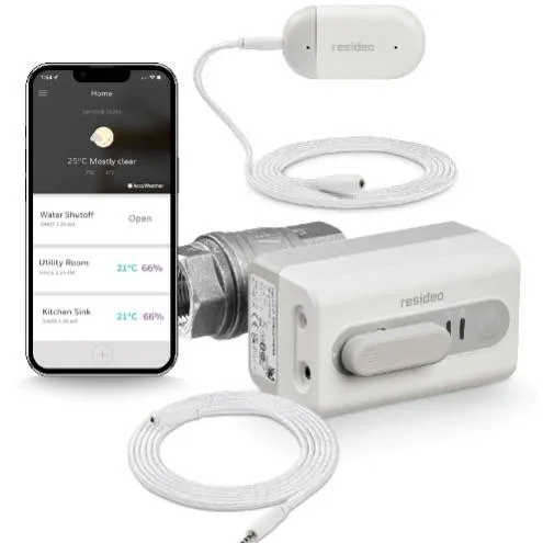 Resideo Braukmann L-serie: Producten voor waterschadepreventie