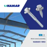 HAMAR® WKS Self-drilling, tapping screws for fixing onto various substrates