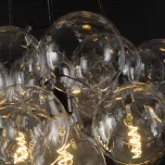 Large Clear Bubble Chandelier