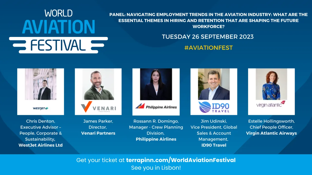 Panel: Navigating Employment Trends in the Aviation Industry: What are the essential themes in hiring and retention that are shaping the future workforce?
