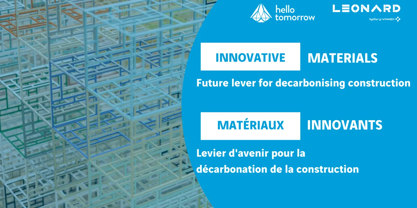 Innovative materials: future lever for decarbonising construction