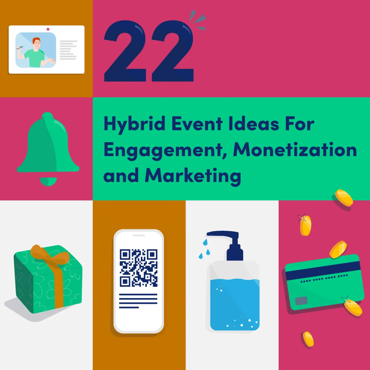 22 Hybrid Event Ideas For Engagement, Monetization and Marketing