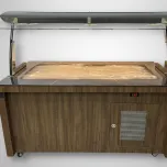 Balcão de Porcelanato (aquecido e refrigerado)