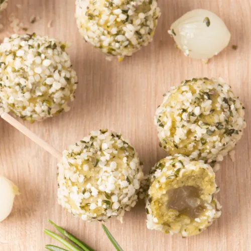 Boules veggie au coeur fondant // Veggie balls