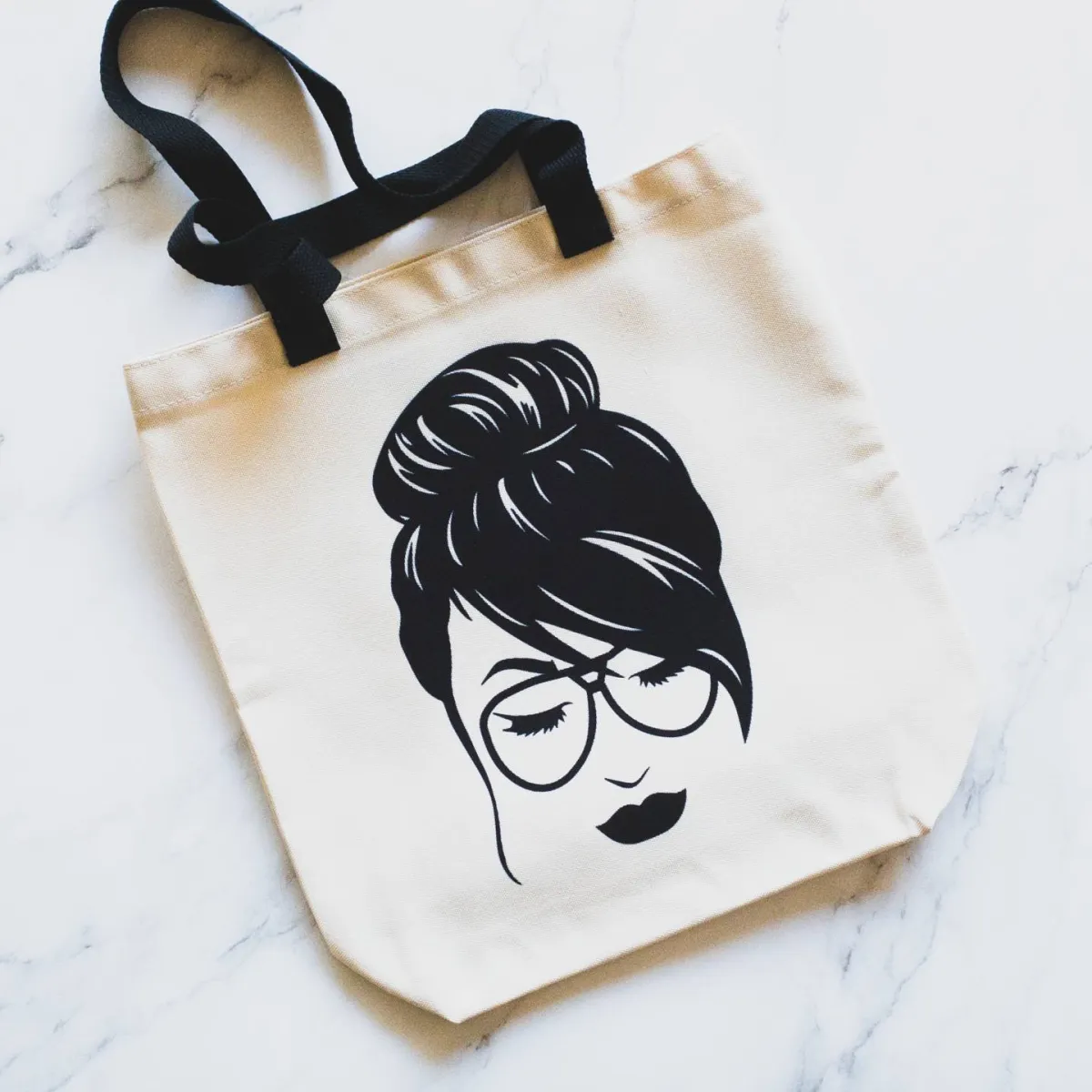 Beautiful Asian Woman Tote Bag - Medium