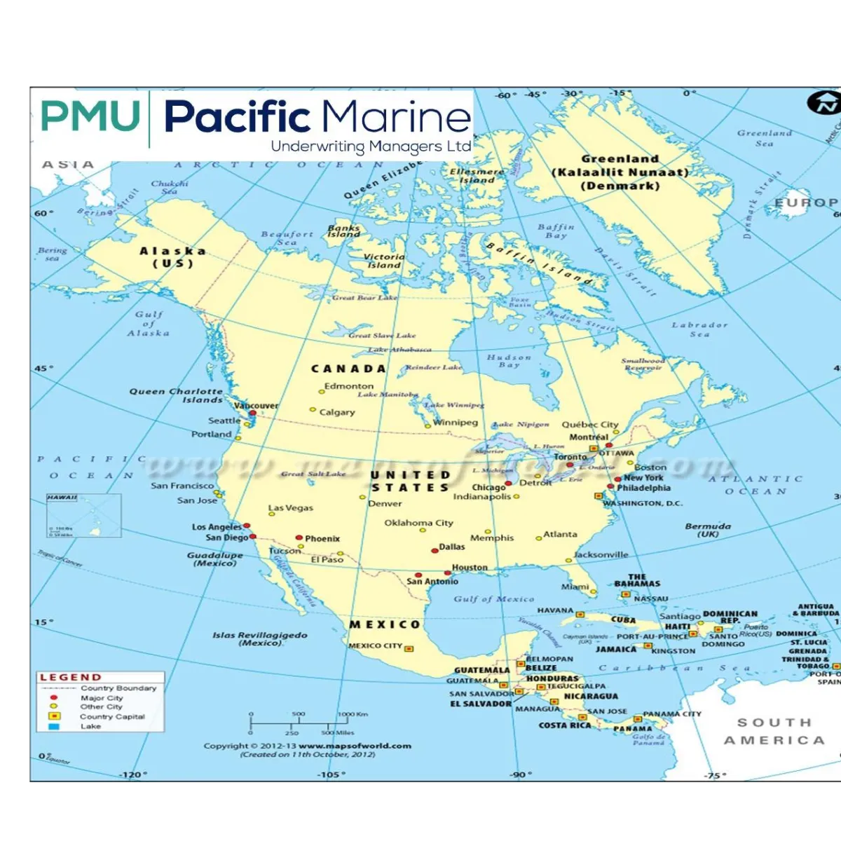 Assurance Bateau au É.U. & le Sud