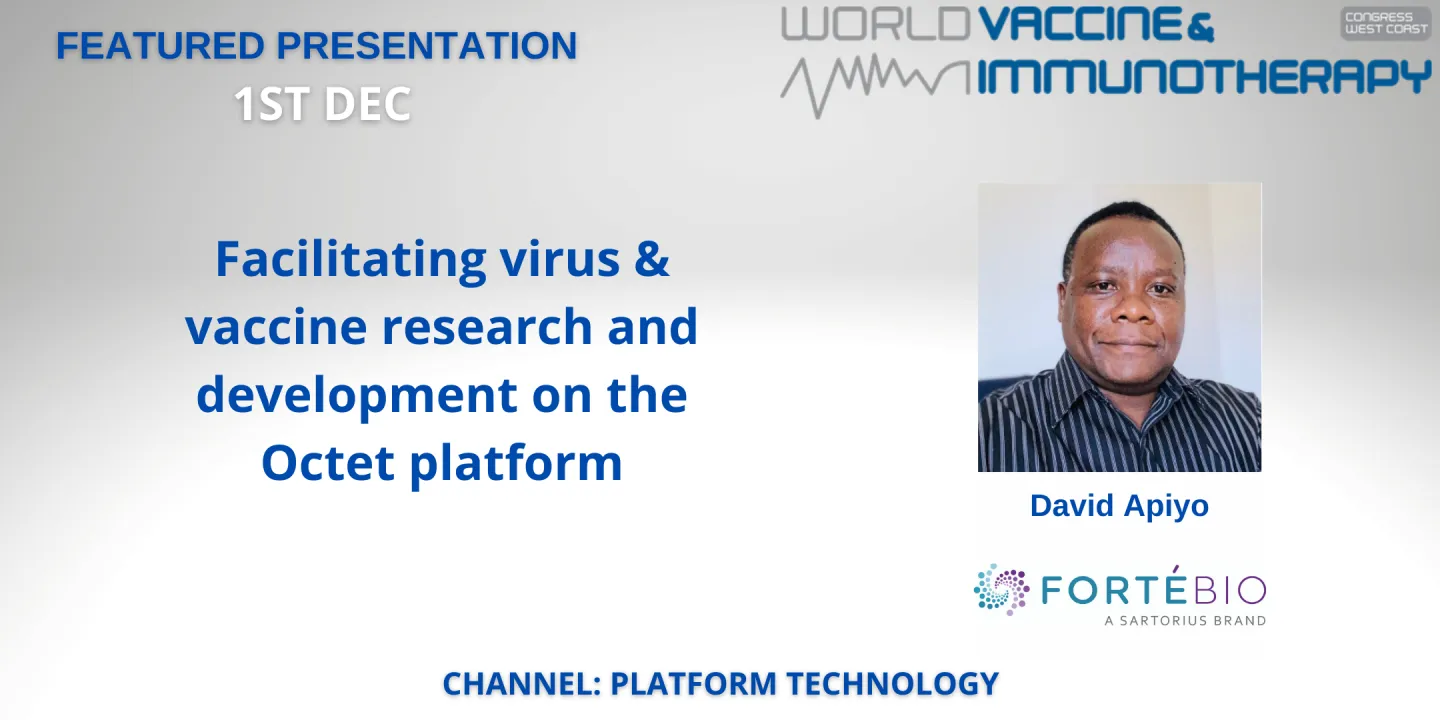 Facilitating virus & vaccine research and development on the Octet platform