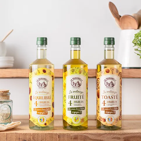 Combined oils - Les Mélanges 4 huiles high level of omega 3