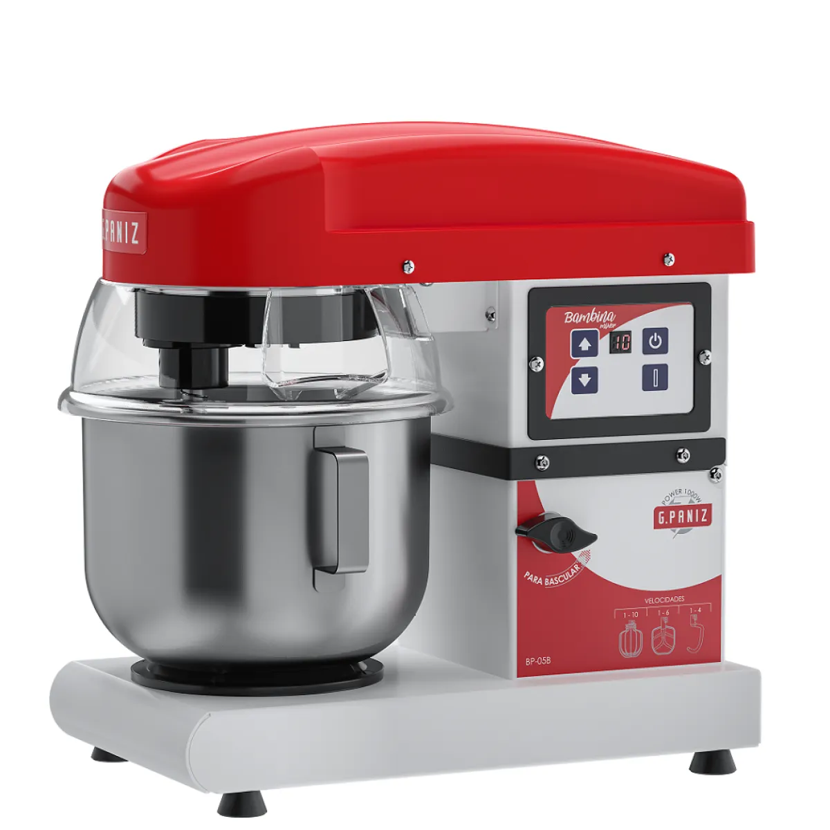 Batedeira planetária Bambina 5 litros