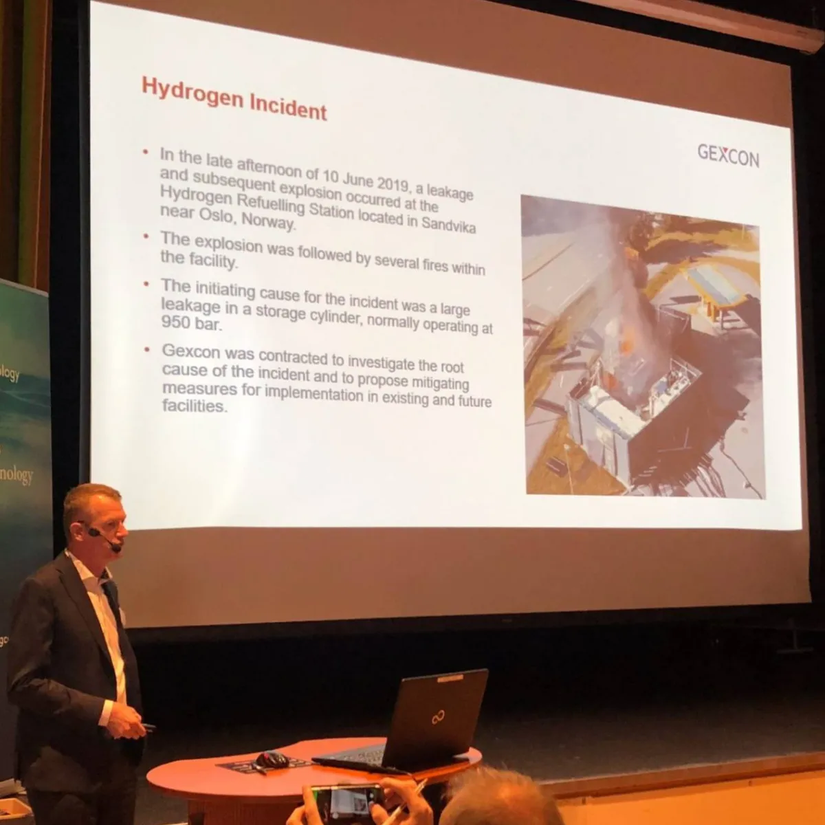 Gexcon Delivered a Presentation at the 4th Annual Conference of Maritime Hydrogen and Marine Energy