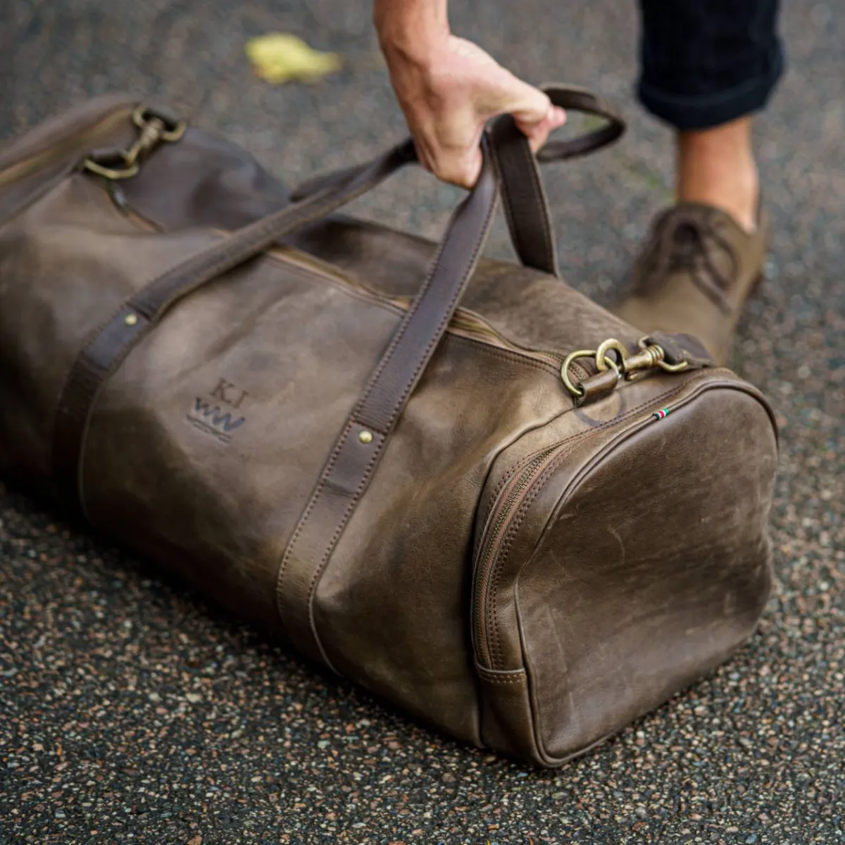 Nielein Leather Travel Bag