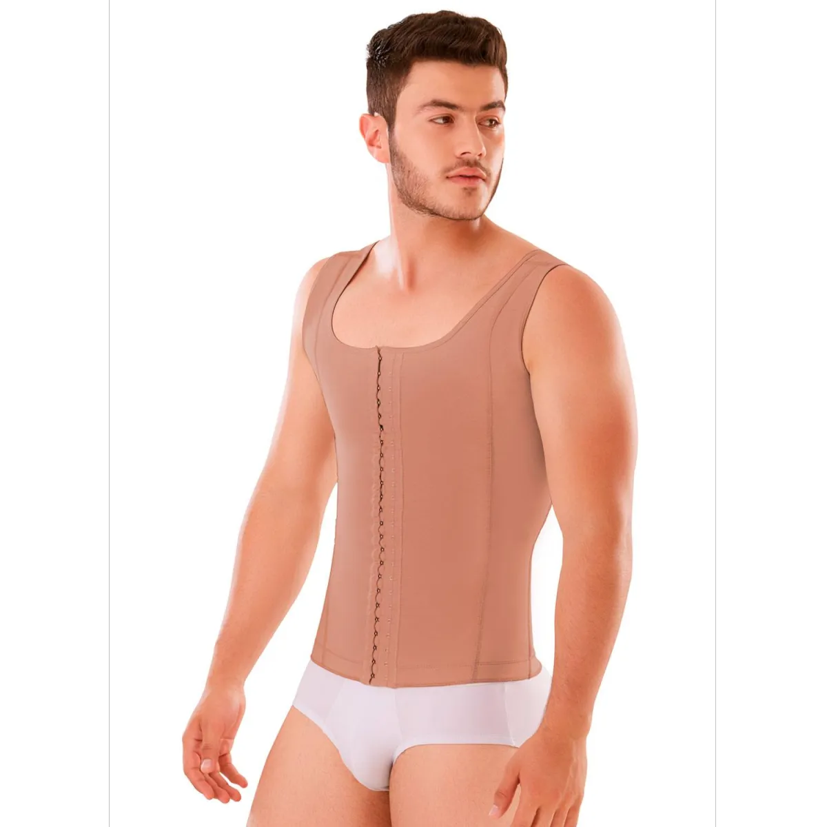 Fajas Colombianas tipo Chaleco Hombre REF 062