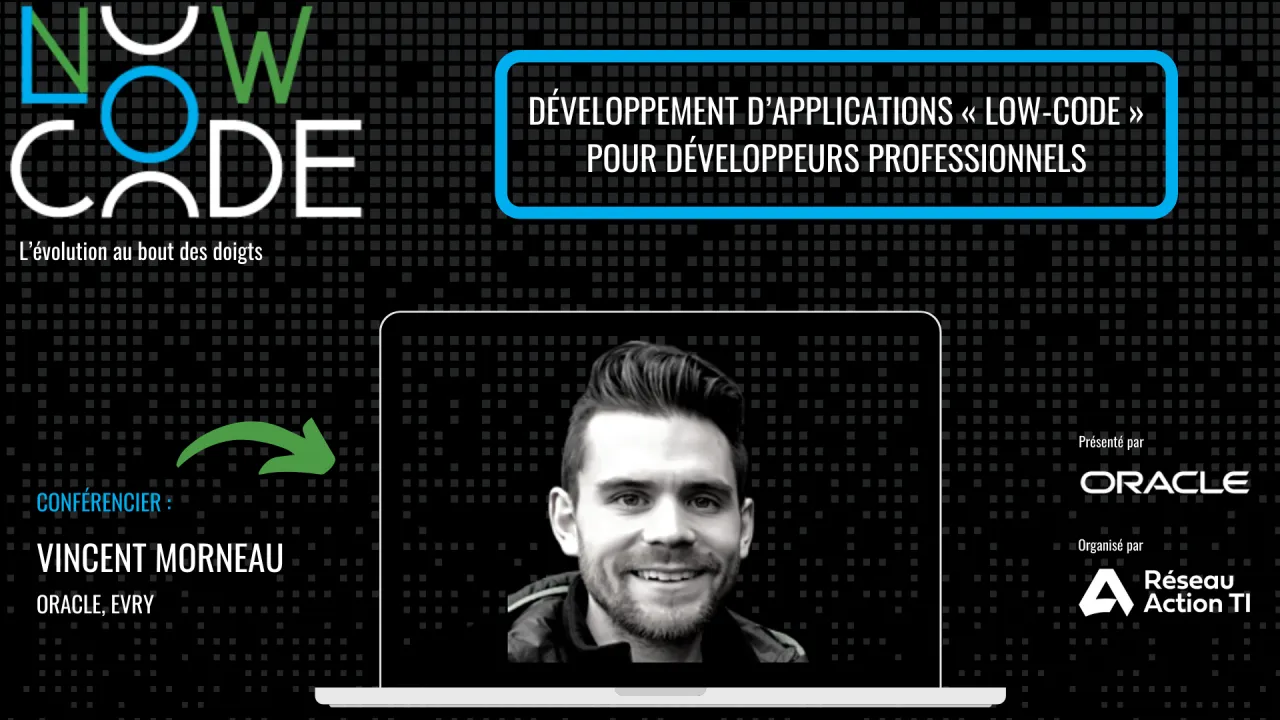 Développement d’applications « low-code » pour développeurs professionnels